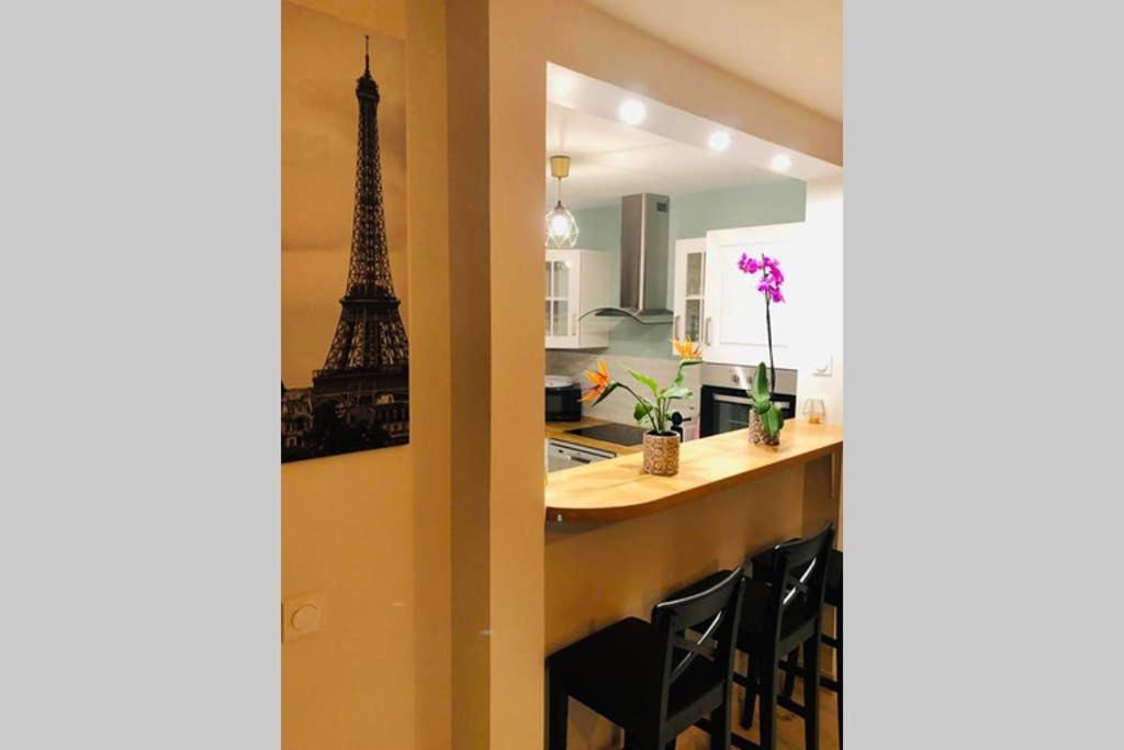 Ca Dei Figli, Charmante Maison De Ville. Bailly-Romainvilliers Buitenkant foto